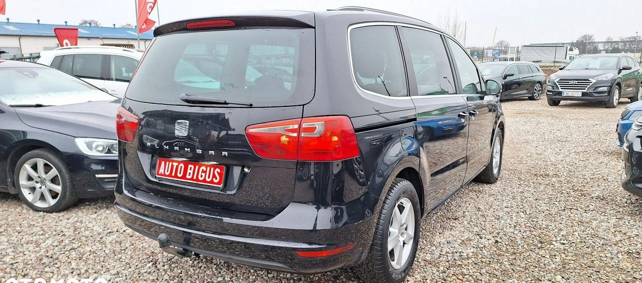 Seat Alhambra cena 34900 przebieg: 247000, rok produkcji 2011 z Chojna małe 211